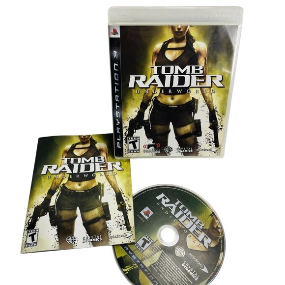 Tomb Raider: Underworld Game Sony PlayStation 3 PS3 TESTED Rated Teen - Picture 1 of 7